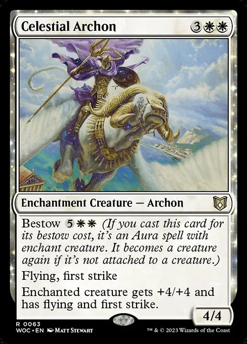 Celestial Archon · Wilds of Eldraine Commander 63/173