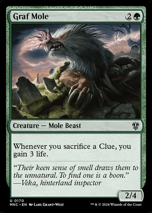 Graf Mole · Murders at Karlov Manor Commander 170/358