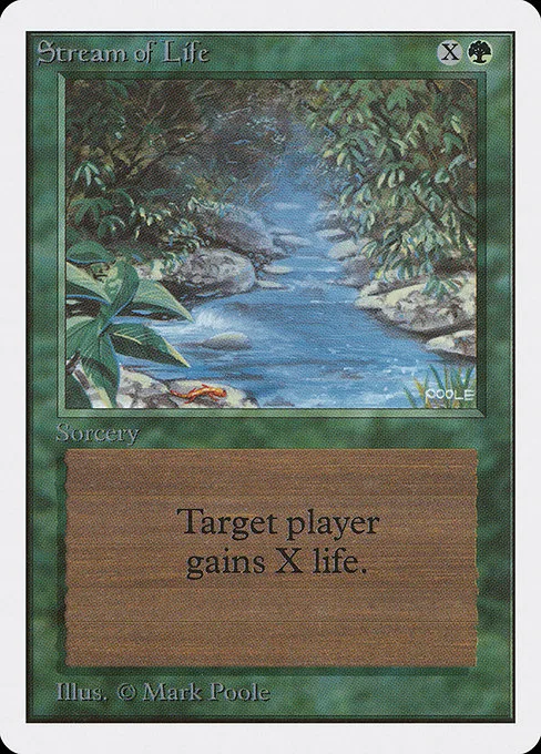 Stream of Life · Unlimited Edition 218/302