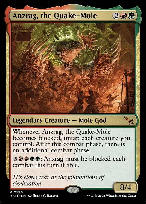 Anzrag, the Quake-Mole · Murders at Karlov Manor 186/451