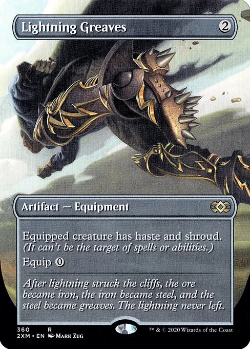 Lightning Greaves · Double Masters 360/384