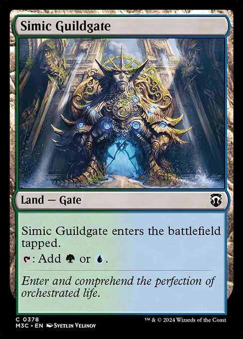 Simic Guildgate · Modern Horizons 3 Commander 378/398