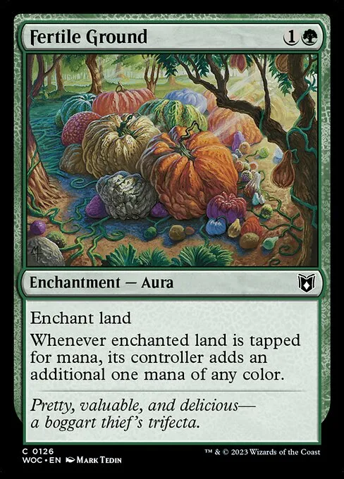 Fertile Ground · Wilds of Eldraine Commander 126/173