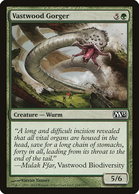 Vastwood Gorger · Magic 2013 196/249