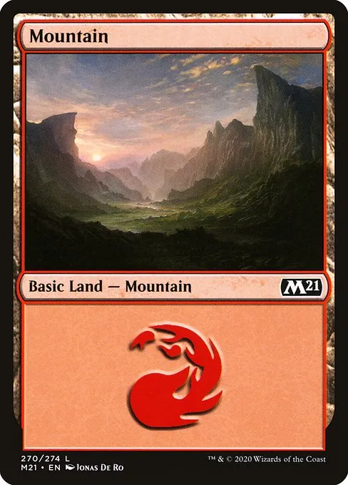 Mountain · Core Set 2021 270/397
