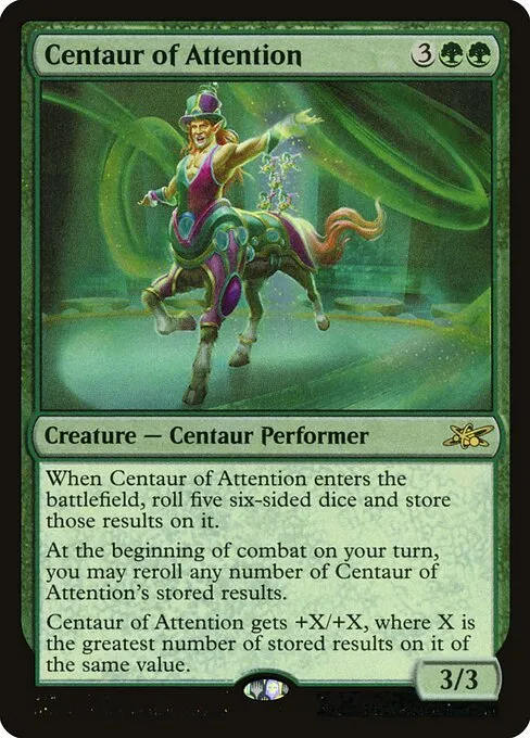 Centaur of Attention · Unfinity 418/639