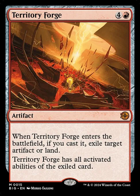 Territory Forge · The Big Score 15/95