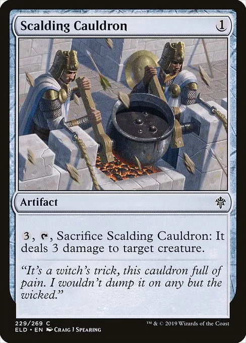 Scalding Cauldron · Throne of Eldraine 229/398