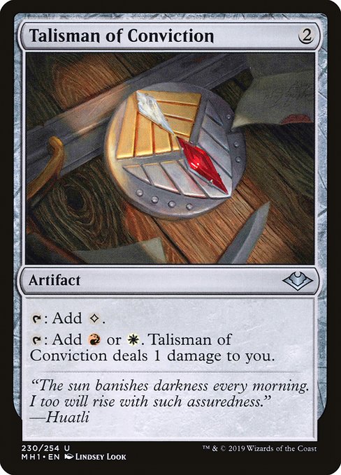 Talisman of Conviction · Modern Horizons 230/255