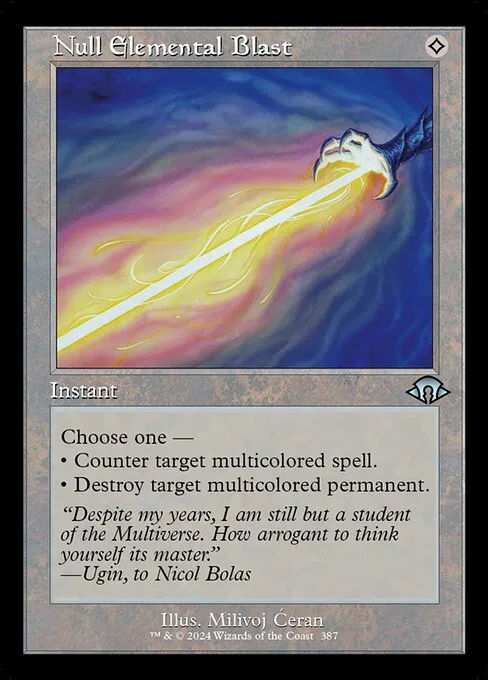 Null Elemental Blast · Modern Horizons 3 387/528