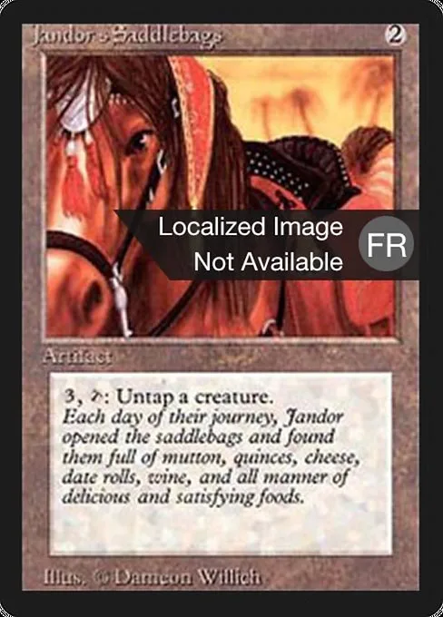 Jandor's Saddlebags · Foreign Black Border 257/307
