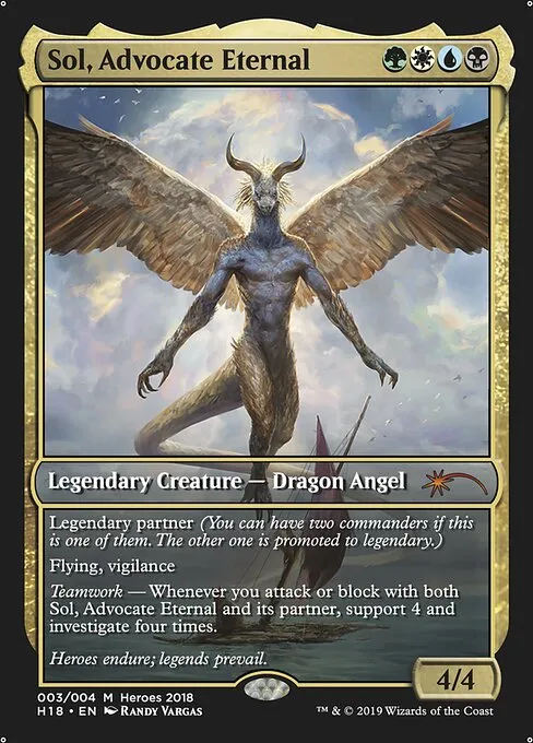 Sol, Advocate Eternal · 2018 Heroes of the Realm 3/5