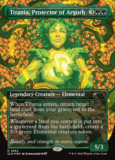 Titania, Protector of Argoth · Secret Lair Drop 2662/2547