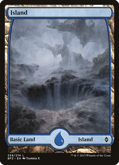 Island · Battle for Zendikar 259/299