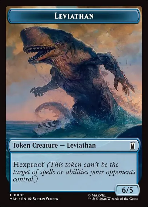 Leviathan · Marvel Super Heroes Tokens 5