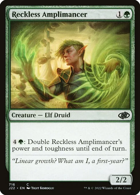 Reckless Amplimancer · Jumpstart 2022 716/835