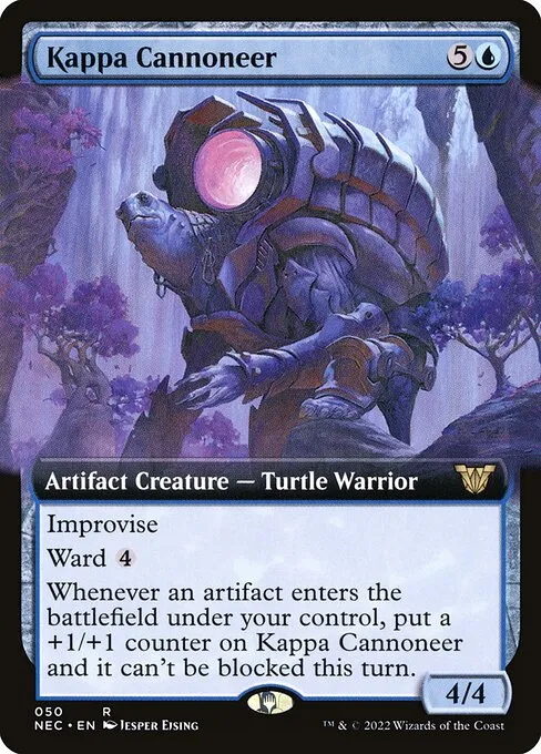 Kappa Cannoneer · Neon Dynasty Commander 50/179