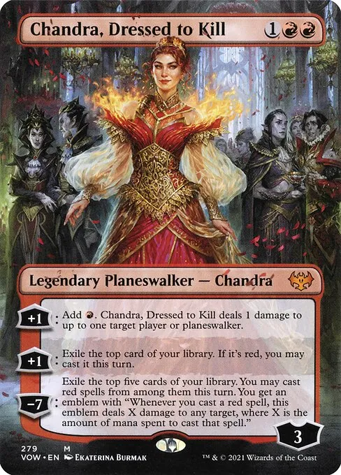 Chandra, Dressed to Kill · Innistrad: Crimson Vow 279/423