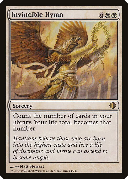Invincible Hymn · Shards of Alara 14/250