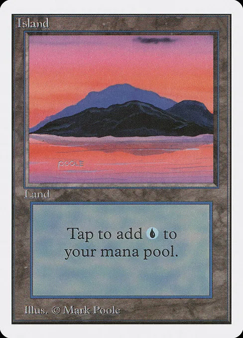 Island · Unlimited Edition 293/302