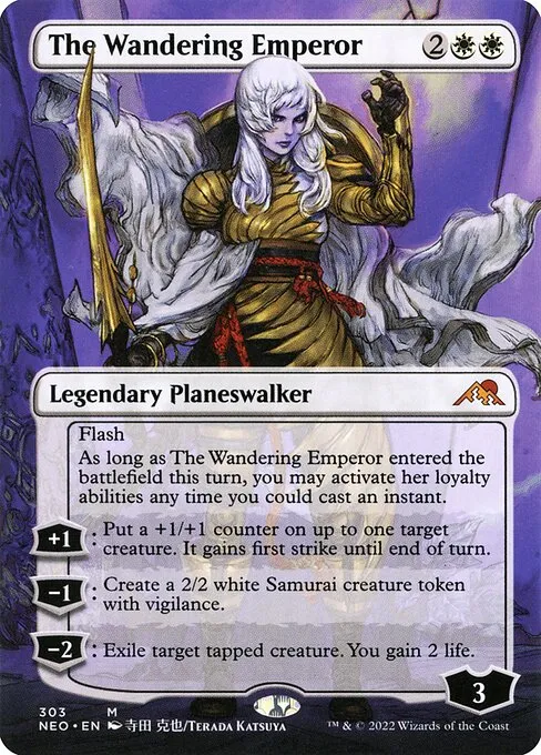The Wandering Emperor · Kamigawa: Neon Dynasty 303/531