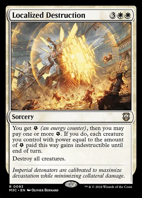 Localized Destruction · Modern Horizons 3 Commander 93/398