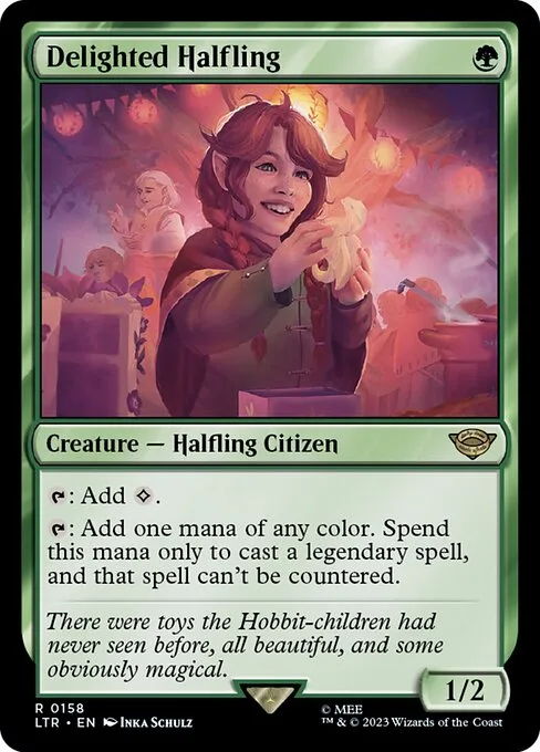 Delighted Halfling · The Lord of the Rings: Tales of Middle-earth 158/856