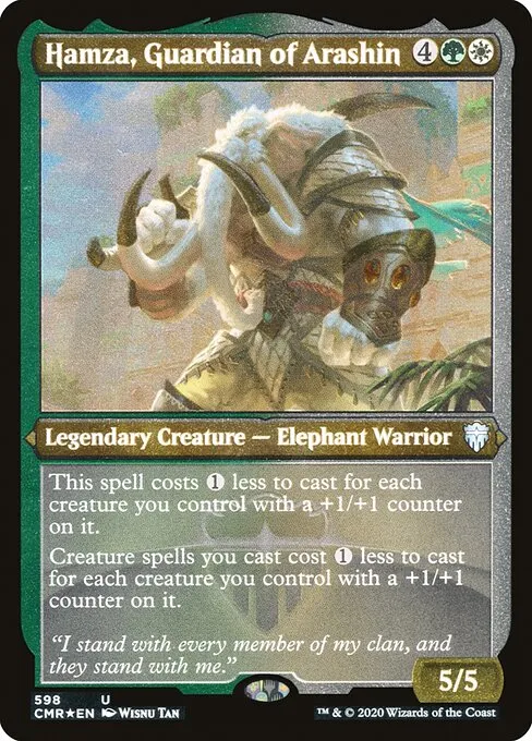 Hamza, Guardian of Arashin · Commander Legends 598/718