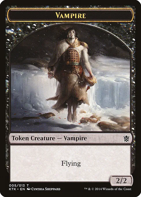 Vampire · Khans of Tarkir Tokens 5/13