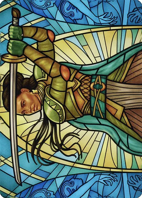 Shanna, Purifying Blade // Shanna, Purifying Blade · Dominaria United Art Series 77/81