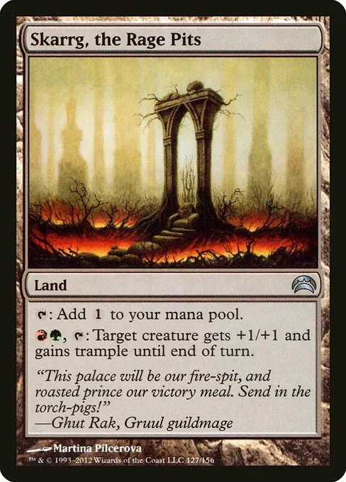 Skarrg, the Rage Pits · Planechase 2012 127/156