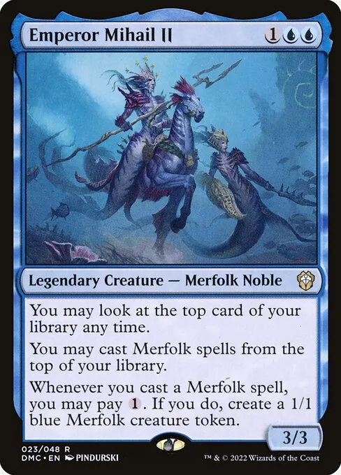 Emperor Mihail II · Dominaria United Commander 23/240