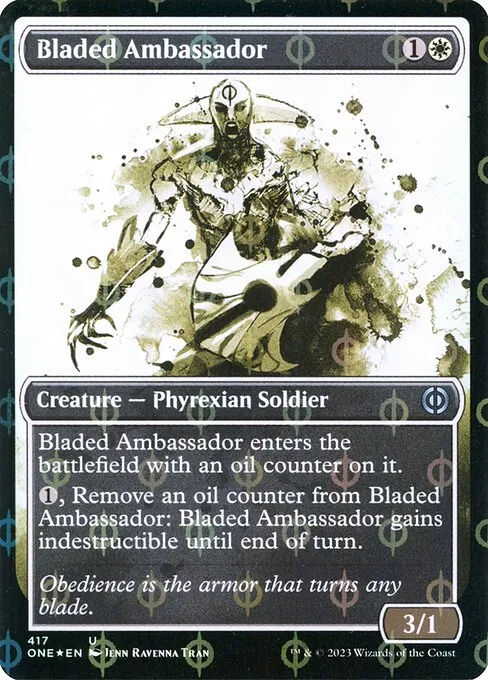 Bladed Ambassador · Phyrexia: All Will Be One 417/479