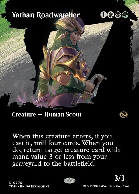 Yathan Roadwatcher · Tarkir: Dragonstorm 375/427