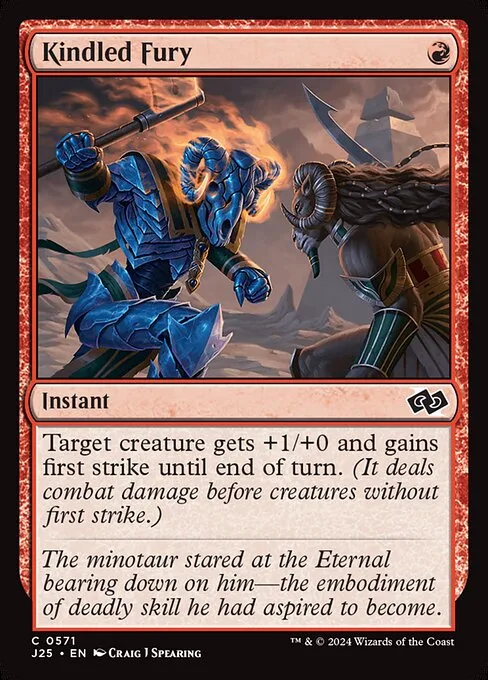 Kindled Fury · Foundations Jumpstart 571/779