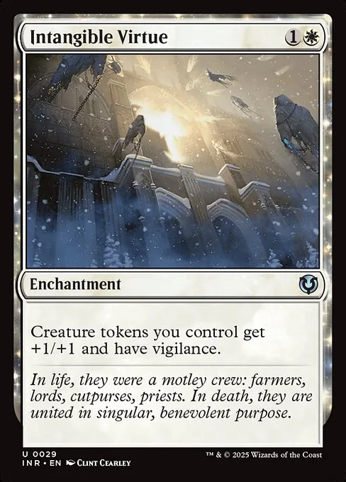 Intangible Virtue · Innistrad Remastered 29/495