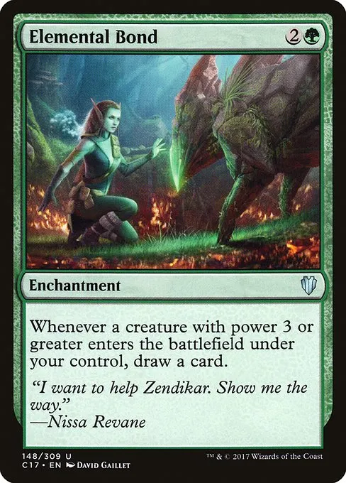 Elemental Bond · Commander 2017 148/309