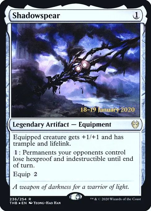 Shadowspear · Theros Beyond Death Promos 236s/137
