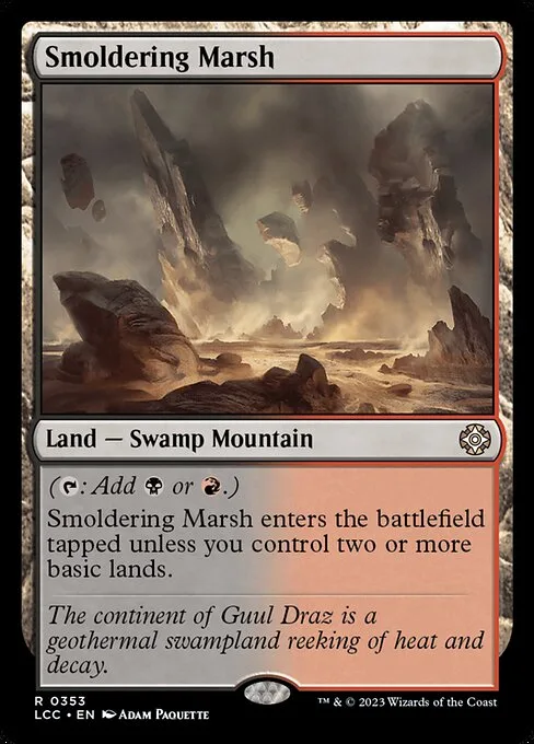 Smoldering Marsh · The Lost Caverns of Ixalan Commander 353/370