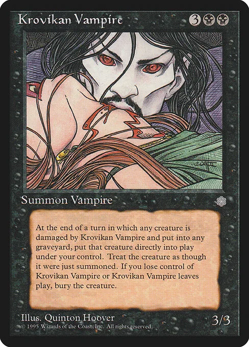 Krovikan Vampire · Ice Age 141/383