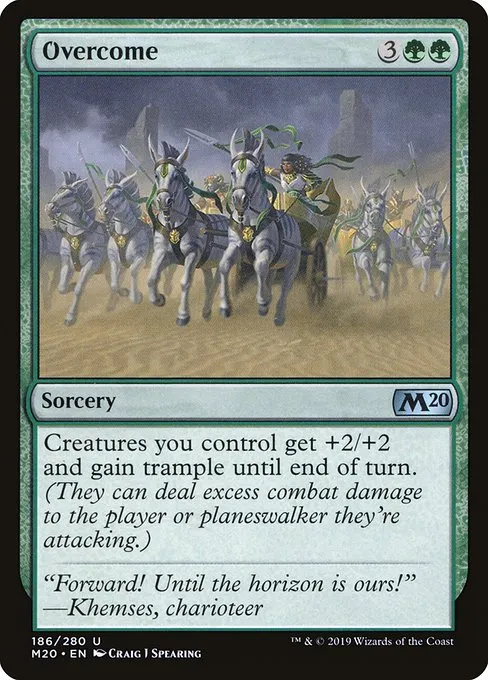 Overcome · Core Set 2020 186/346
