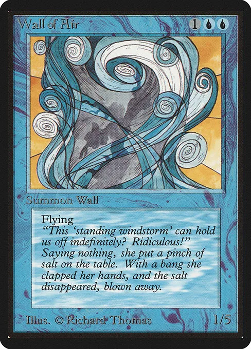 Wall of Air · Limited Edition Beta 90/302