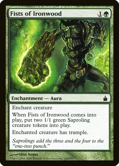Fists of Ironwood · Ravnica: City of Guilds 164/306