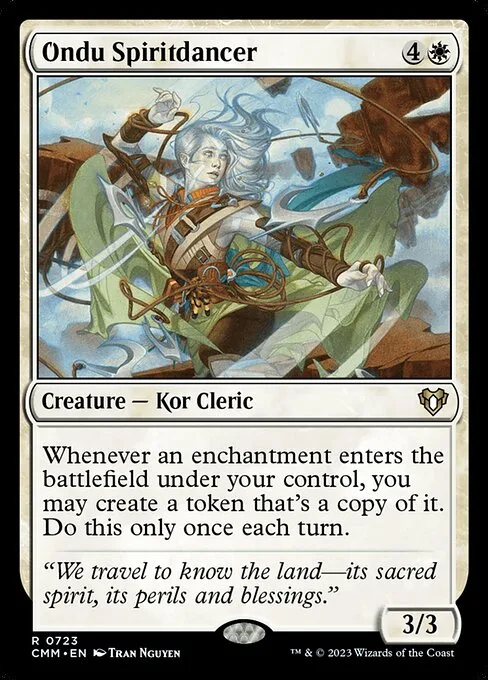 Ondu Spiritdancer · Commander Masters 723/1067