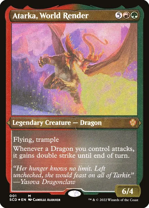 Atarka, World Render · Starter Commander Decks 1/352