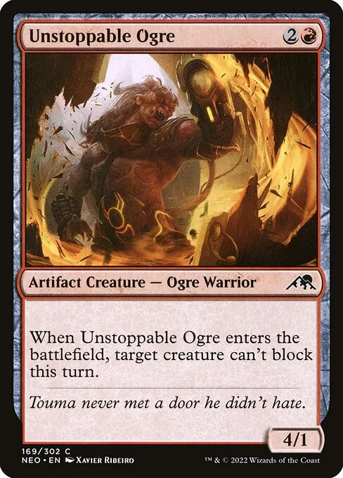 Unstoppable Ogre · Kamigawa: Neon Dynasty 169/531