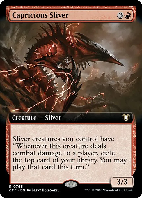 Capricious Sliver · Commander Masters 765/1067