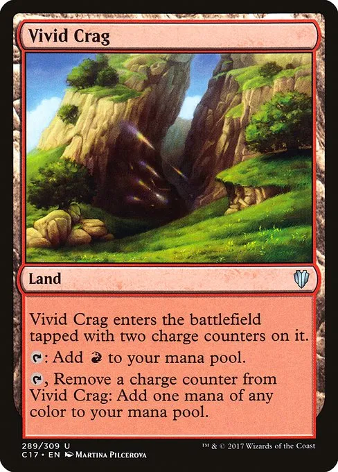 Vivid Crag · Commander 2017 289/309