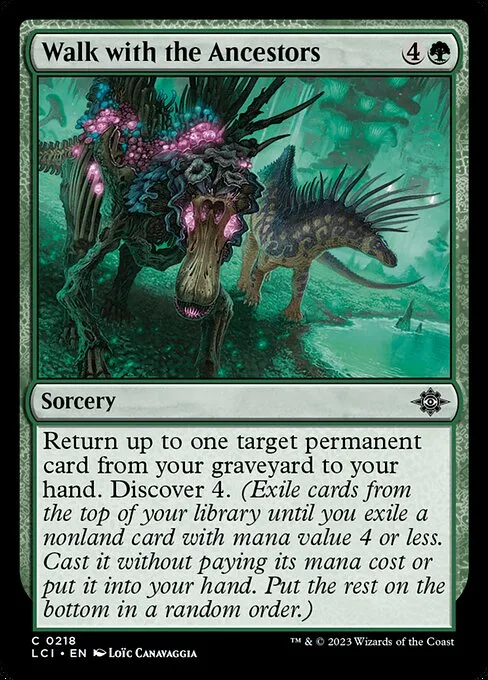 Walk with the Ancestors · The Lost Caverns of Ixalan 218/416