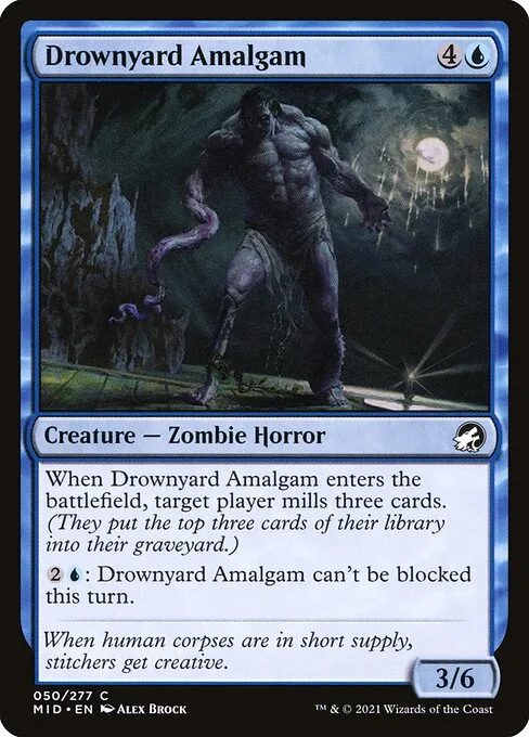 Drownyard Amalgam · Innistrad: Midnight Hunt 50/399